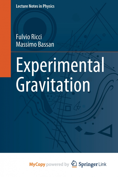 Experimental Gravitation