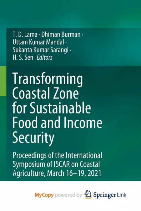 Transforming Coastal Zone for Sustainable Food and Income Security