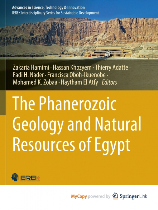 The Phanerozoic Geology and Natural Resources of Egypt