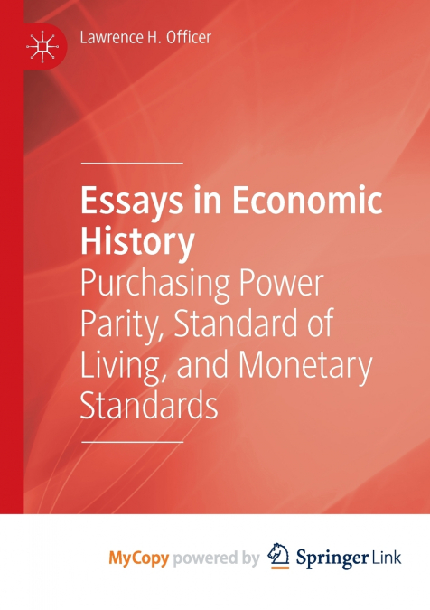Essays in Economic History