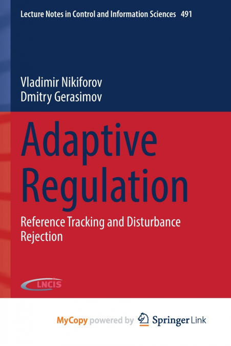 Adaptive Regulation