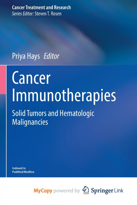 Cancer Immunotherapies