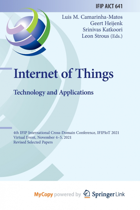 Internet of Things. Technology and Applications