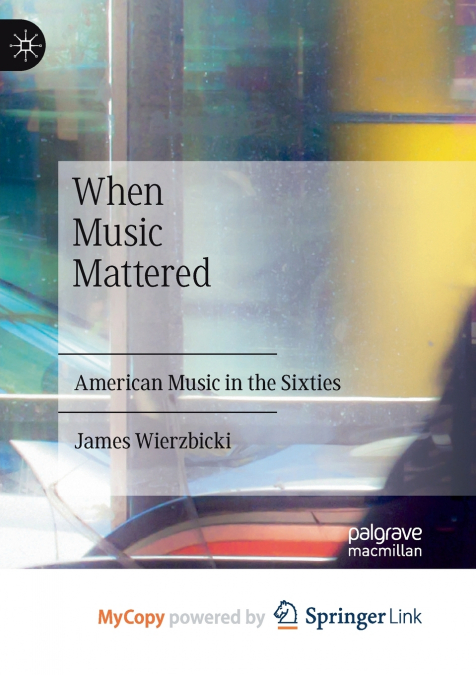 When Music Mattered
