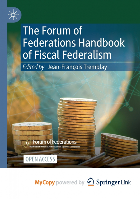 The Forum of Federations Handbook of Fiscal Federalism
