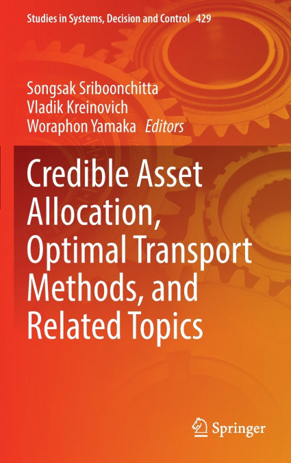 Credible Asset Allocation, Optimal Transport Methods, and Related Topics
