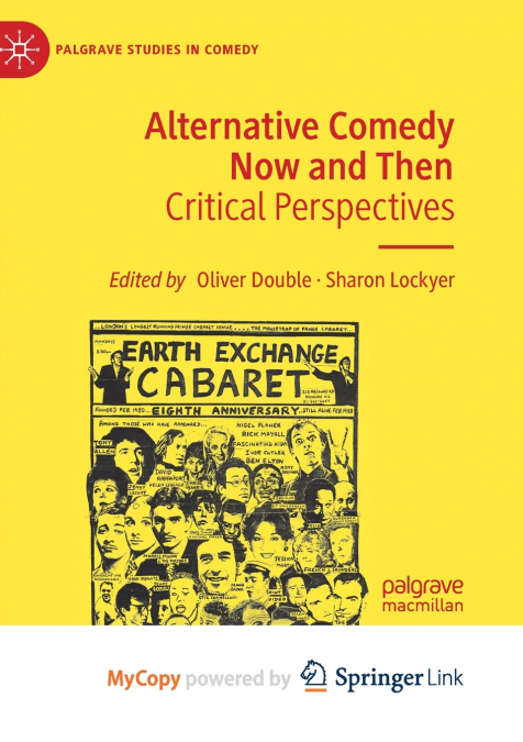 Alternative Comedy Now and Then