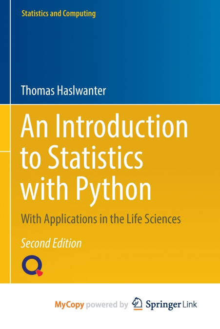 An Introduction to Statistics with Python