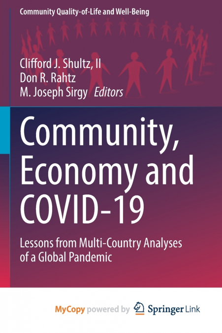 Community, Economy and COVID-19