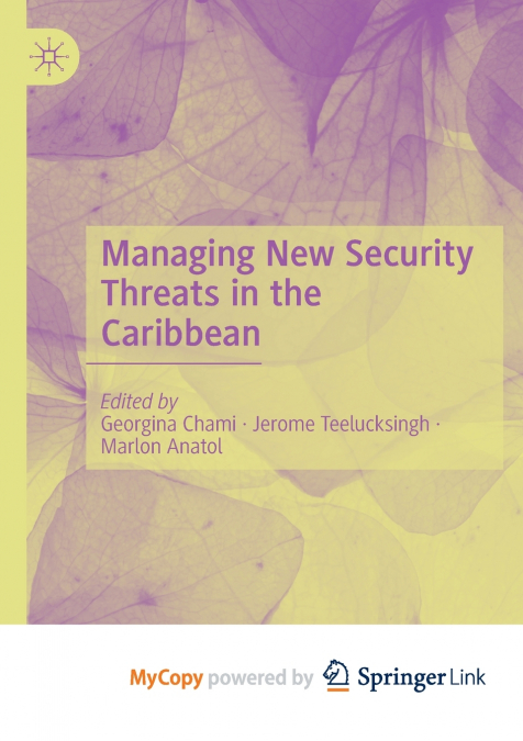 Managing New Security Threats in the Caribbean