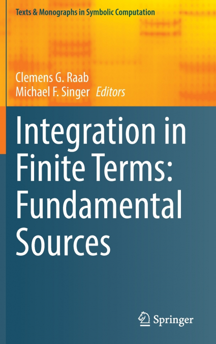 Integration in Finite Terms