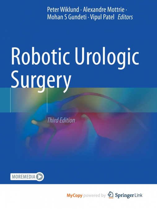 Robotic Urologic Surgery