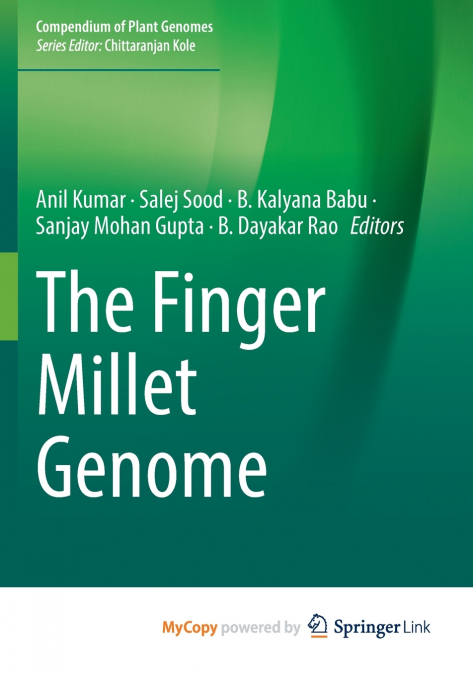 The Finger Millet Genome