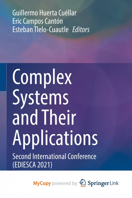 Complex Systems and Their Applications