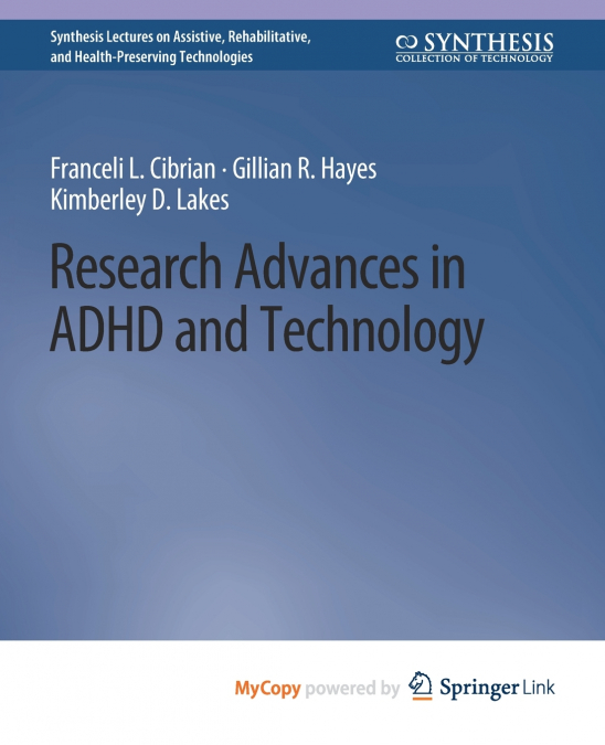 Research Advances in ADHD and Technology