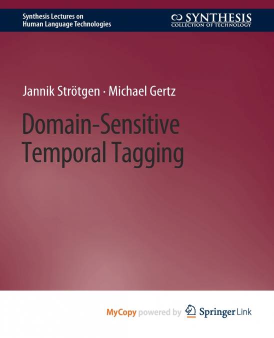 Domain-Sensitive Temporal Tagging