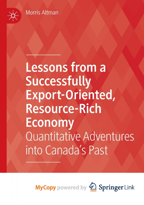 Lessons from a Successfully Export-Oriented, Resource-Rich Economy