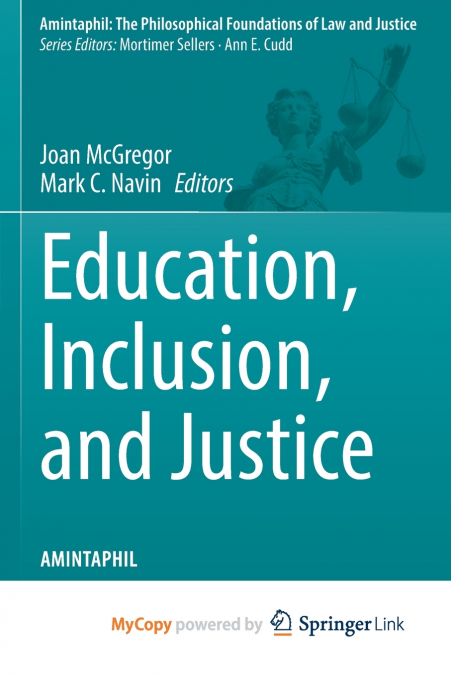 Education, Inclusion, and Justice