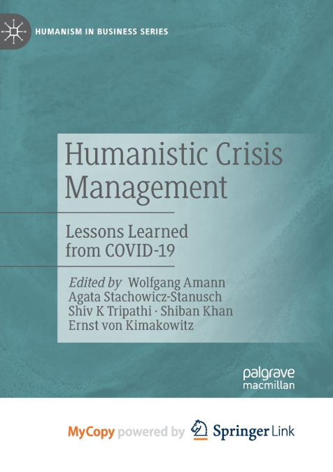 Humanistic Crisis Management