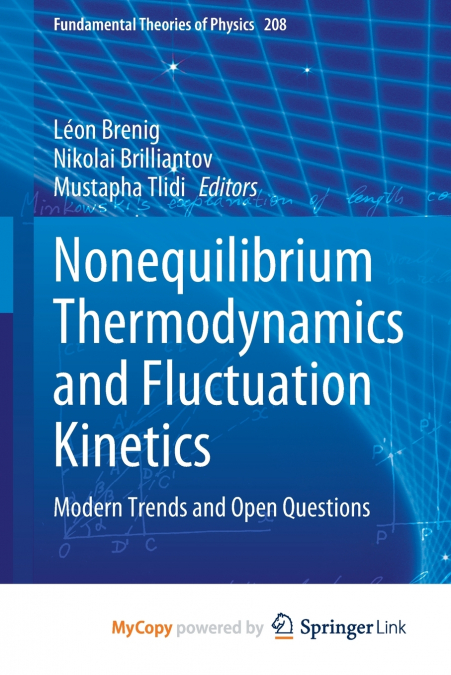 Nonequilibrium Thermodynamics and Fluctuation Kinetics