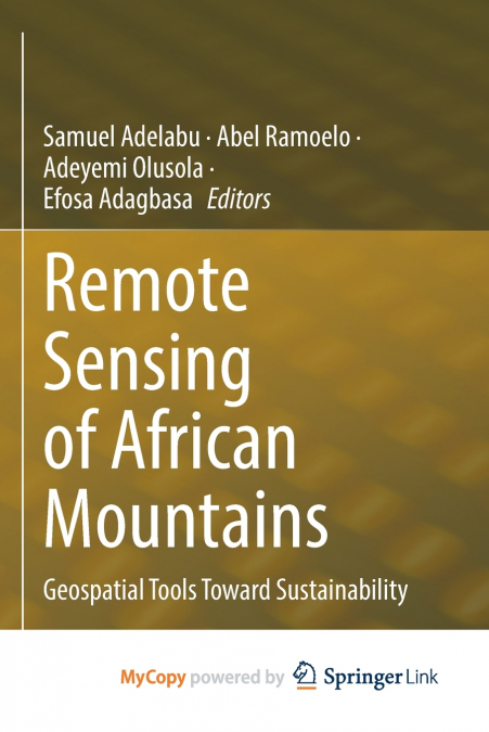 Remote Sensing of African Mountains