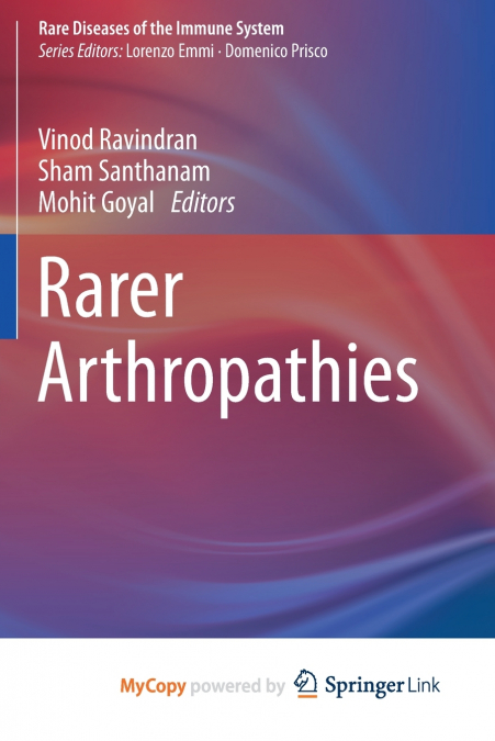Rarer Arthropathies