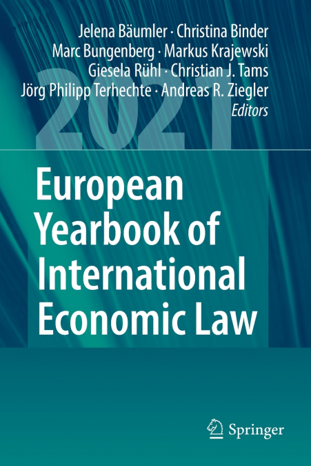 European Yearbook of International Economic Law 2021