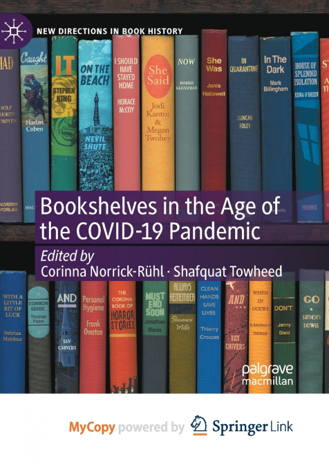 Bookshelves in the Age of the COVID-19 Pandemic