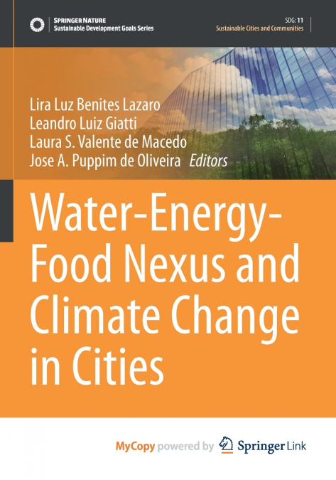 Water-Energy-Food Nexus and Climate Change in Cities