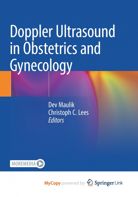 Doppler Ultrasound in Obstetrics and Gynecology