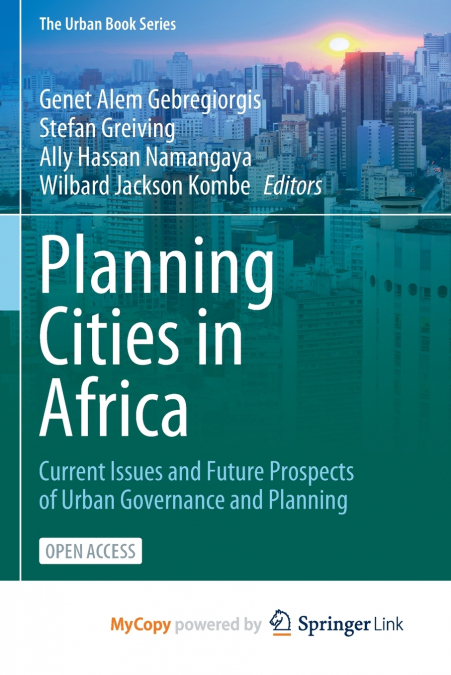 Planning Cities in Africa