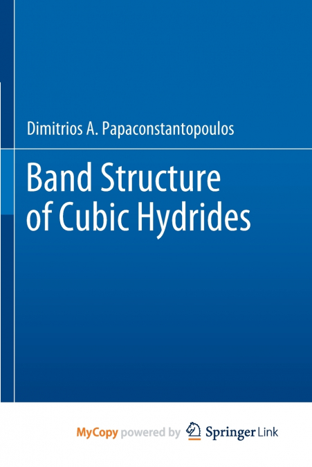 Band Structure of Cubic Hydrides