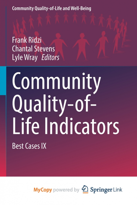 Community Quality-of-Life Indicators