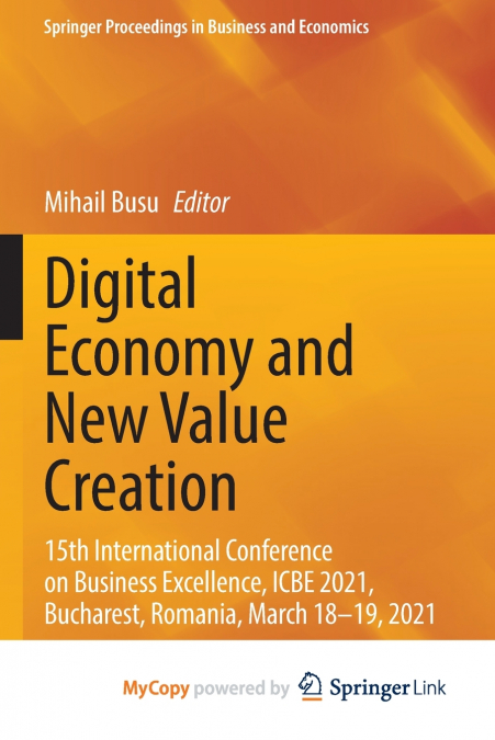 Digital Economy and New Value Creation