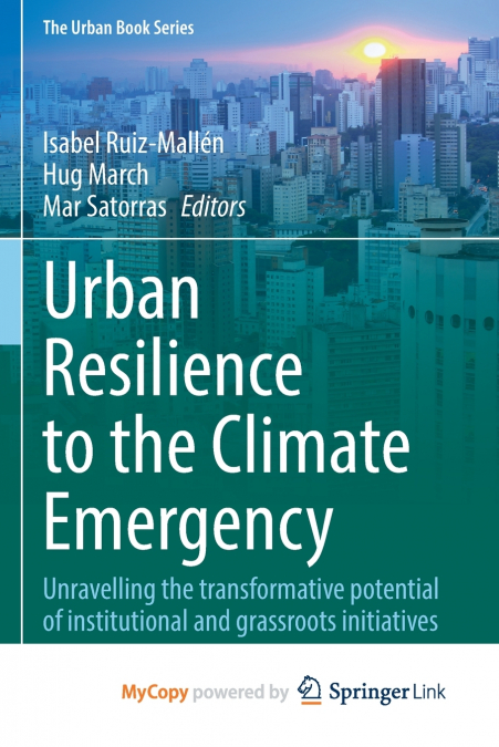 Urban Resilience to the Climate Emergency