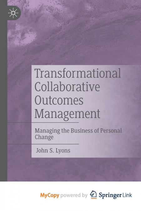 Transformational Collaborative Outcomes Management