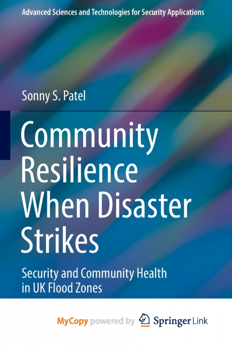 Community Resilience When Disaster Strikes