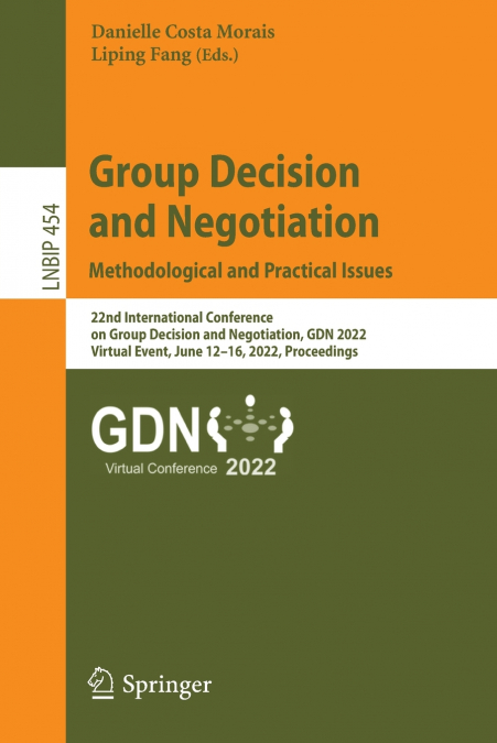 Group Decision and Negotiation