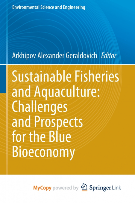 Sustainable Fisheries and Aquaculture