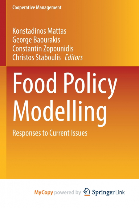Food Policy Modelling