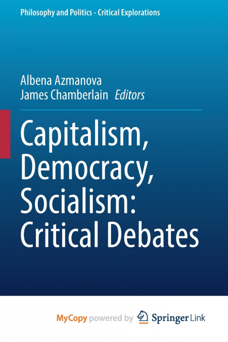 Capitalism, Democracy, Socialism