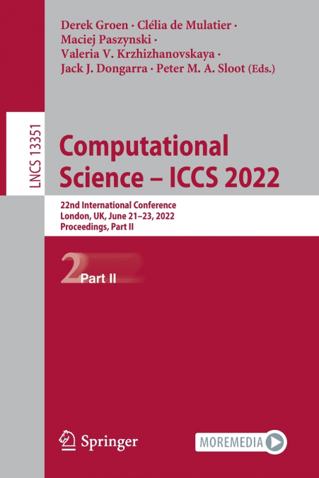 Computational Science - ICCS 2022
