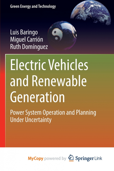 Electric Vehicles and Renewable Generation