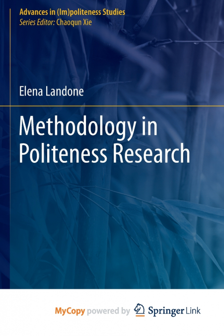 Methodology in Politeness Research