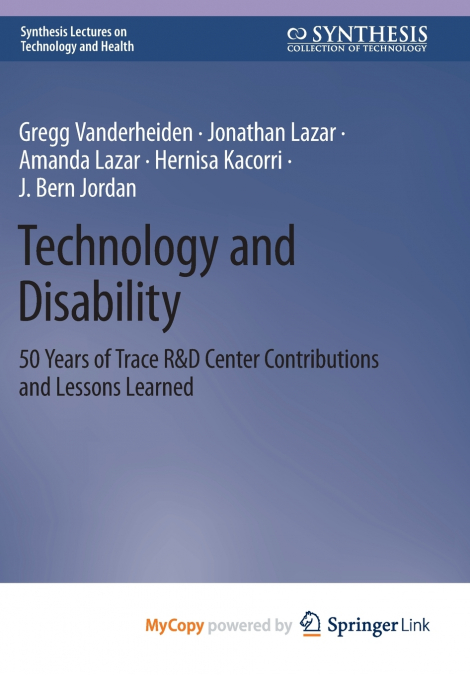 Technology and Disability