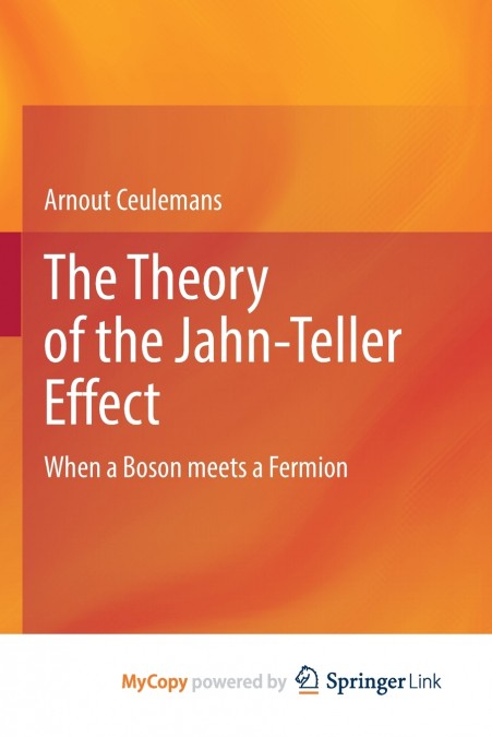 The Theory of the Jahn-Teller Effect