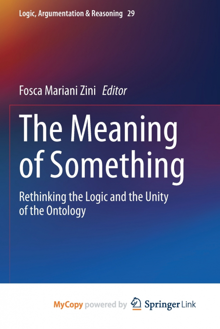 The Meaning of Something