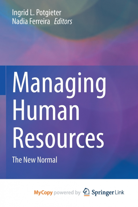 Managing Human Resources