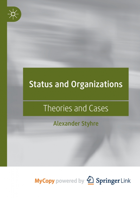 Status and Organizations