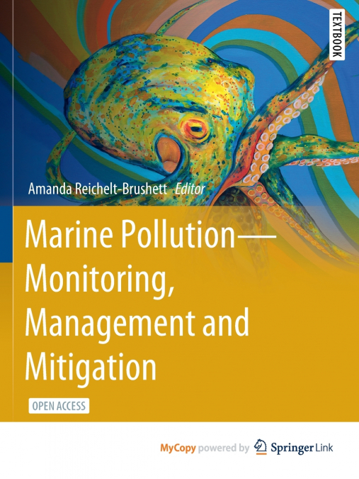 Marine Pollution - Monitoring, Management and Mitigation